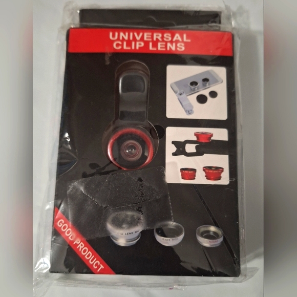 Universal Clip camera lens for Iphones or ipad and most Smartphones -New in box - Picture 5 of 5